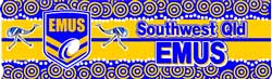 South West Qld emus logo
